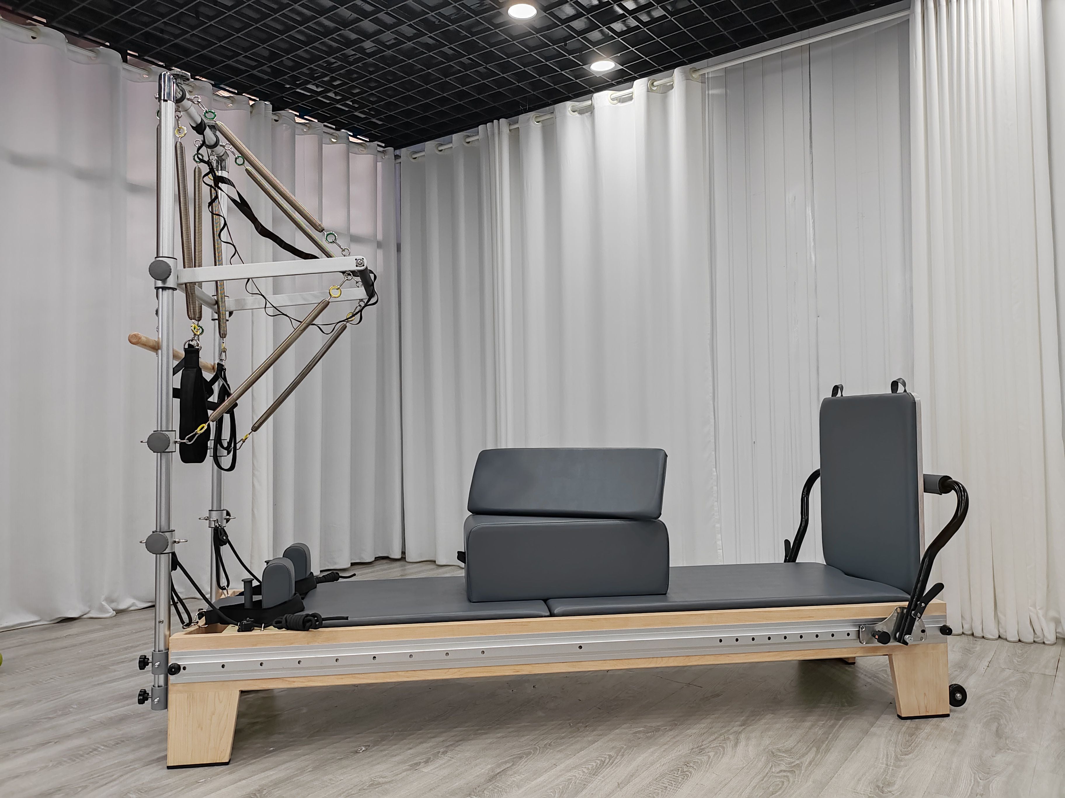 Wooden Full Track Pilates Reformer With Tower