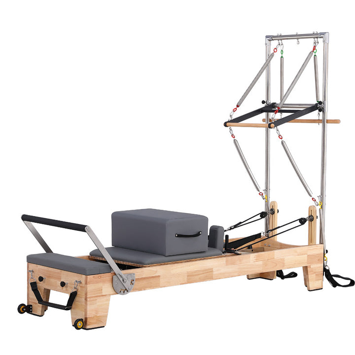 Pilates Wood Reformer With Tower T2 for sale【how much】at home-Cunruope®