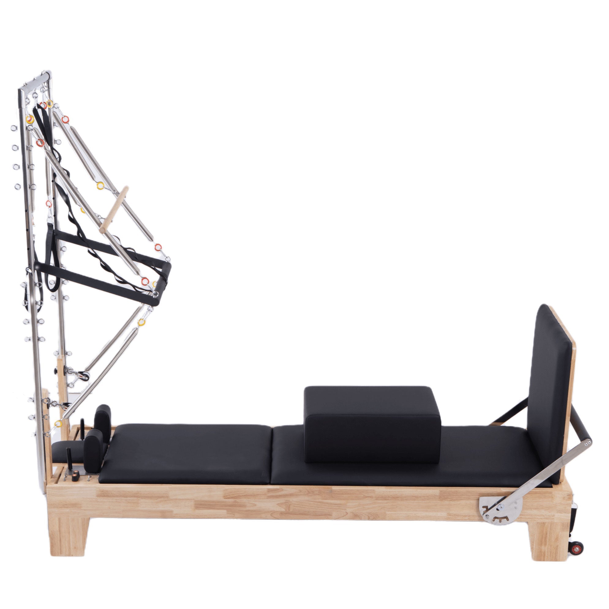 Pilates Wood Reformer With Tower T2-Cunruope®