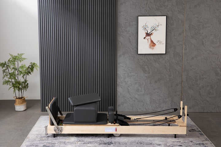 Pilates Wood Reformer With Tower T2 for sale【how much】at home-Cunruope®