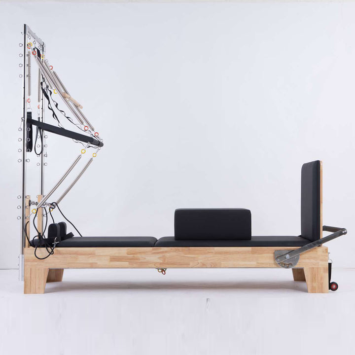 Pilates Wood Reformer With Tower T2-Cunruope®